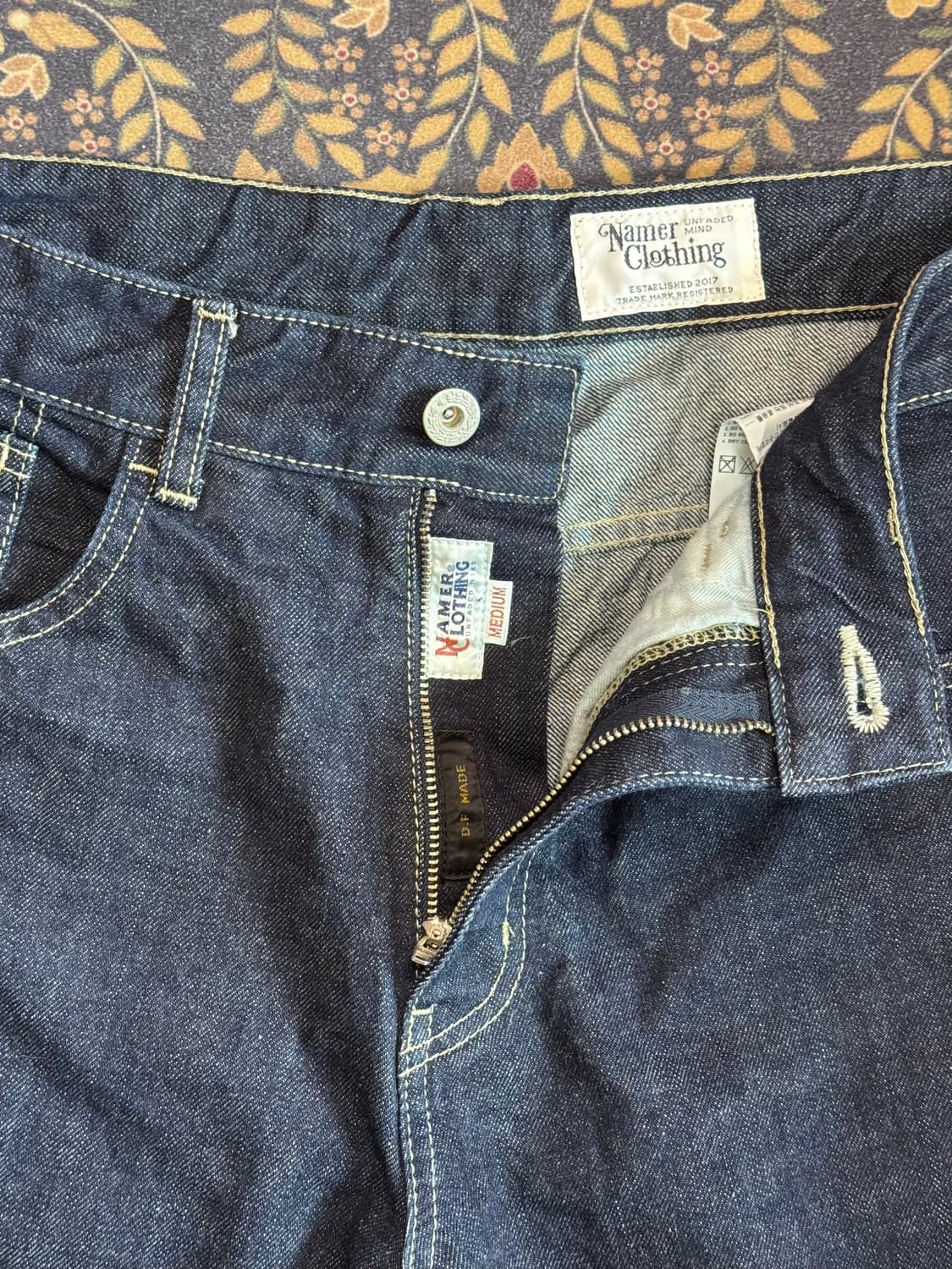 초기 네이머 클로딩 패치워크 데님 쇼츠 상품이미지3