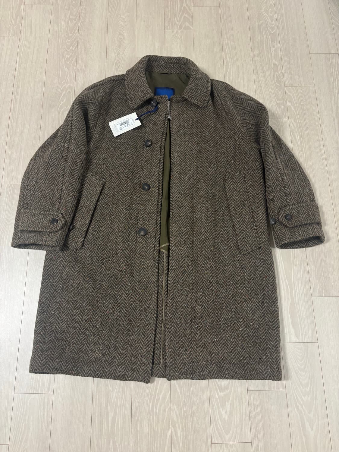 FFC x DOCUMENT 헨리코튼 X 도큐먼트 발마칸 코트 상품이미지5