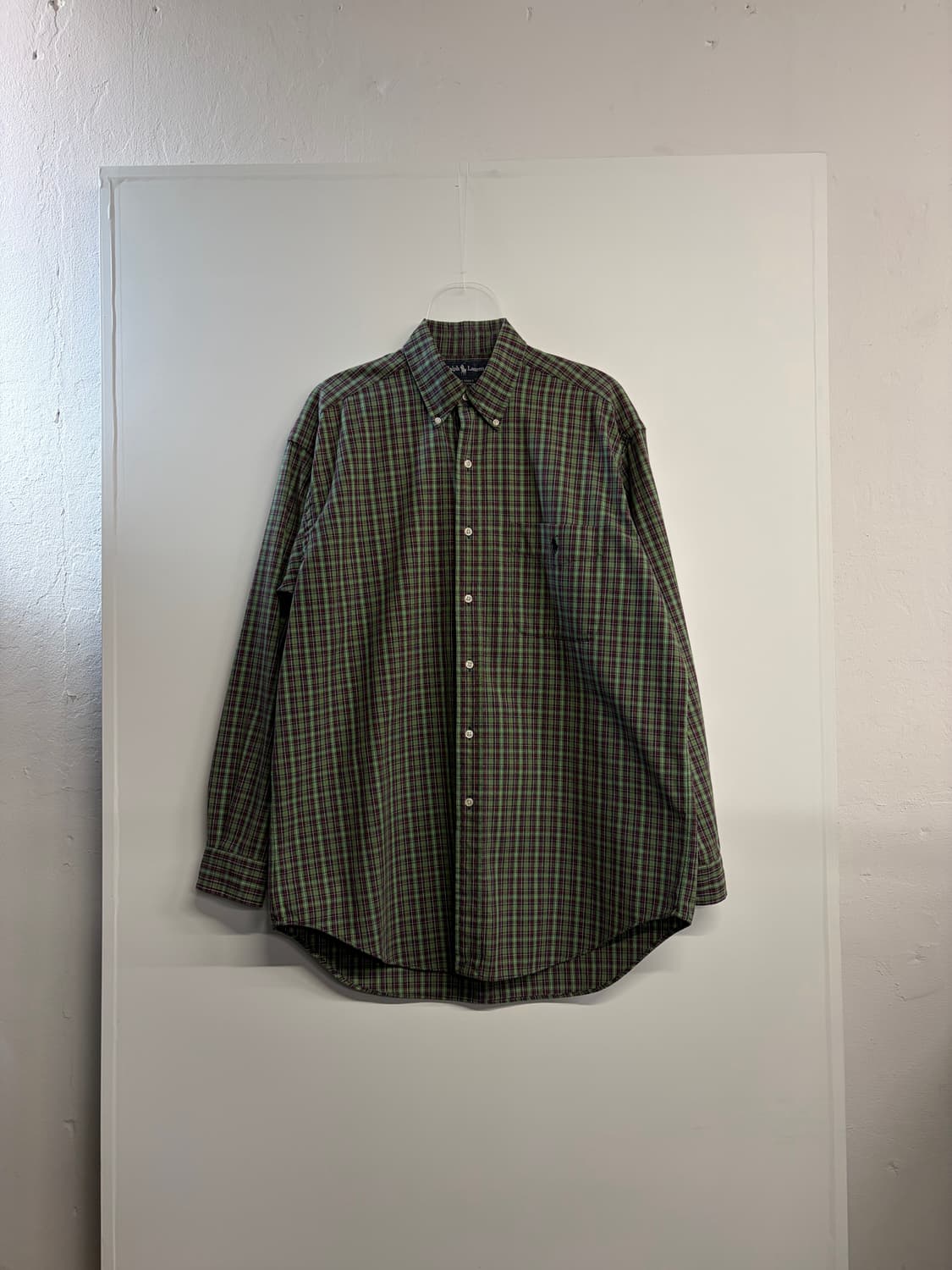 90s 폴로 랄프로렌 빅셔츠 M 상품이미지1