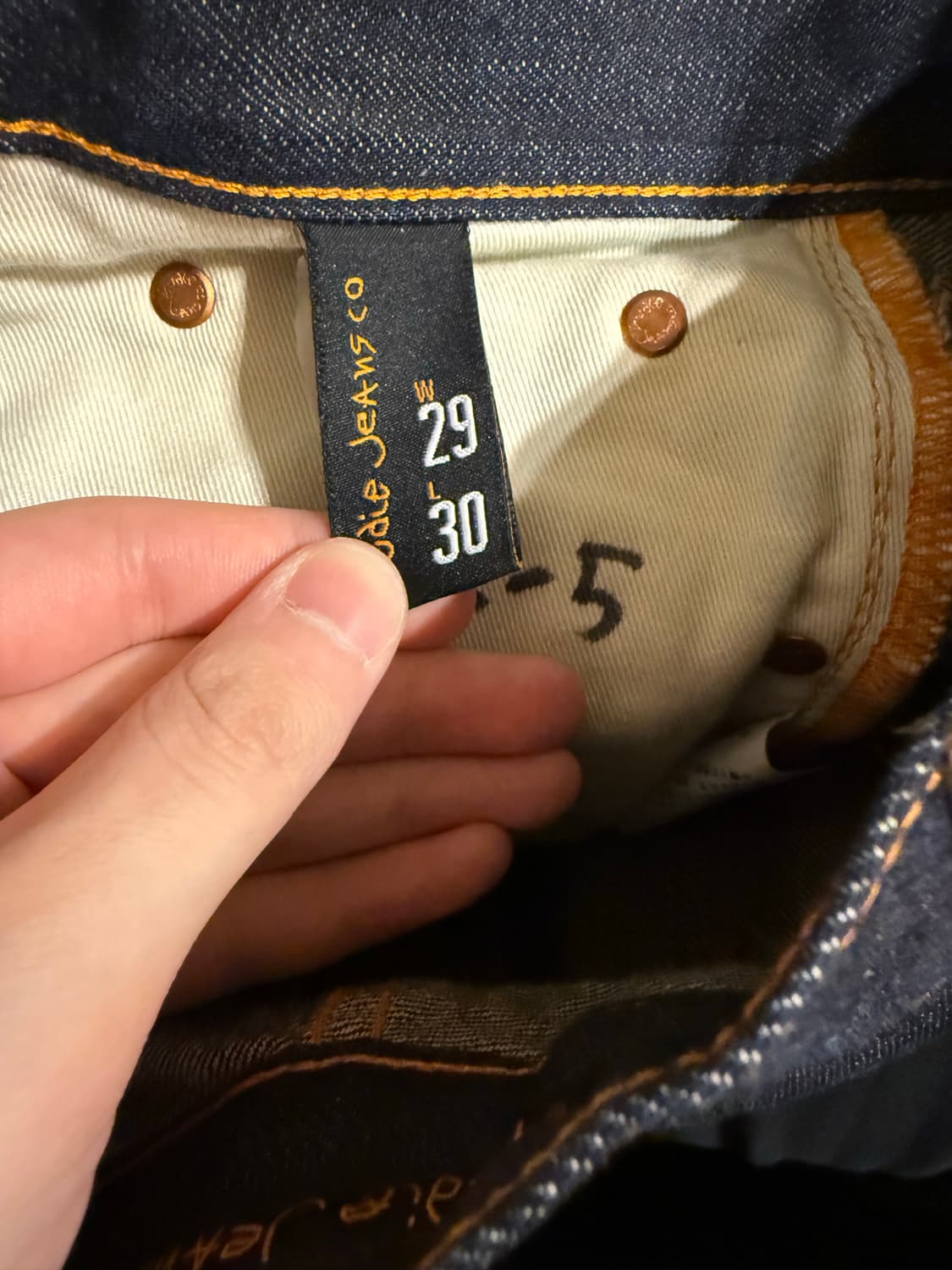 누디진 터프토니 셀비지 29 상품이미지4