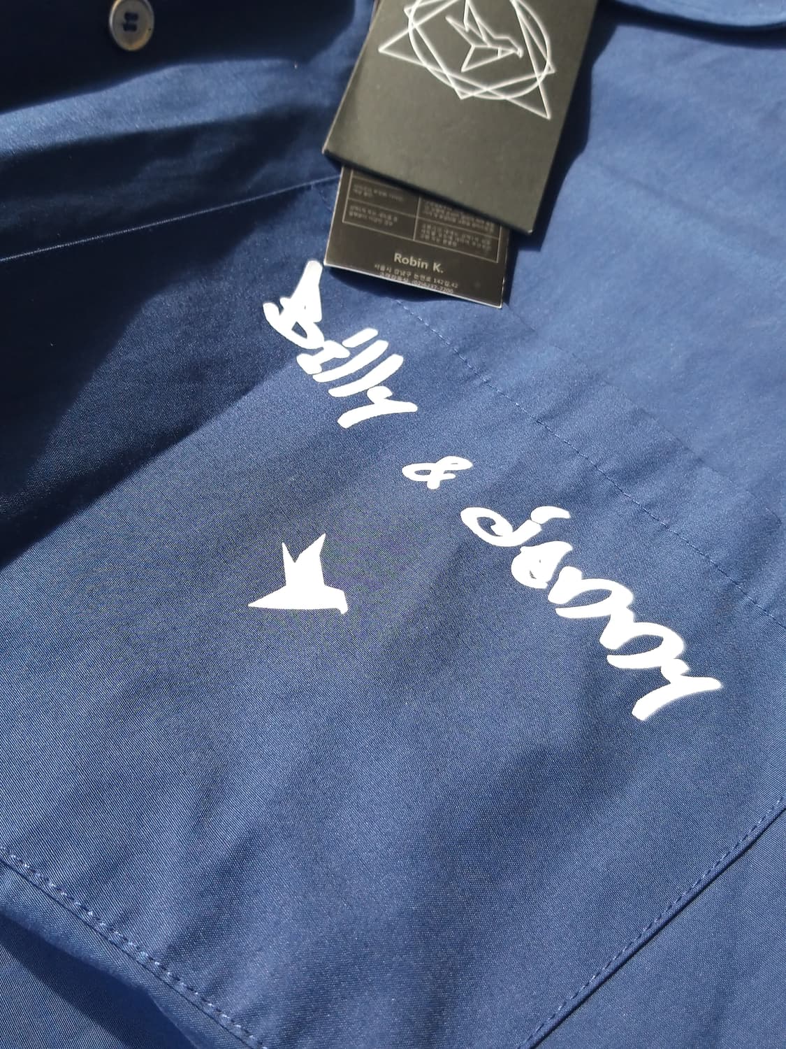 (새상품) KONUS 블루 셔츠 상품이미지4