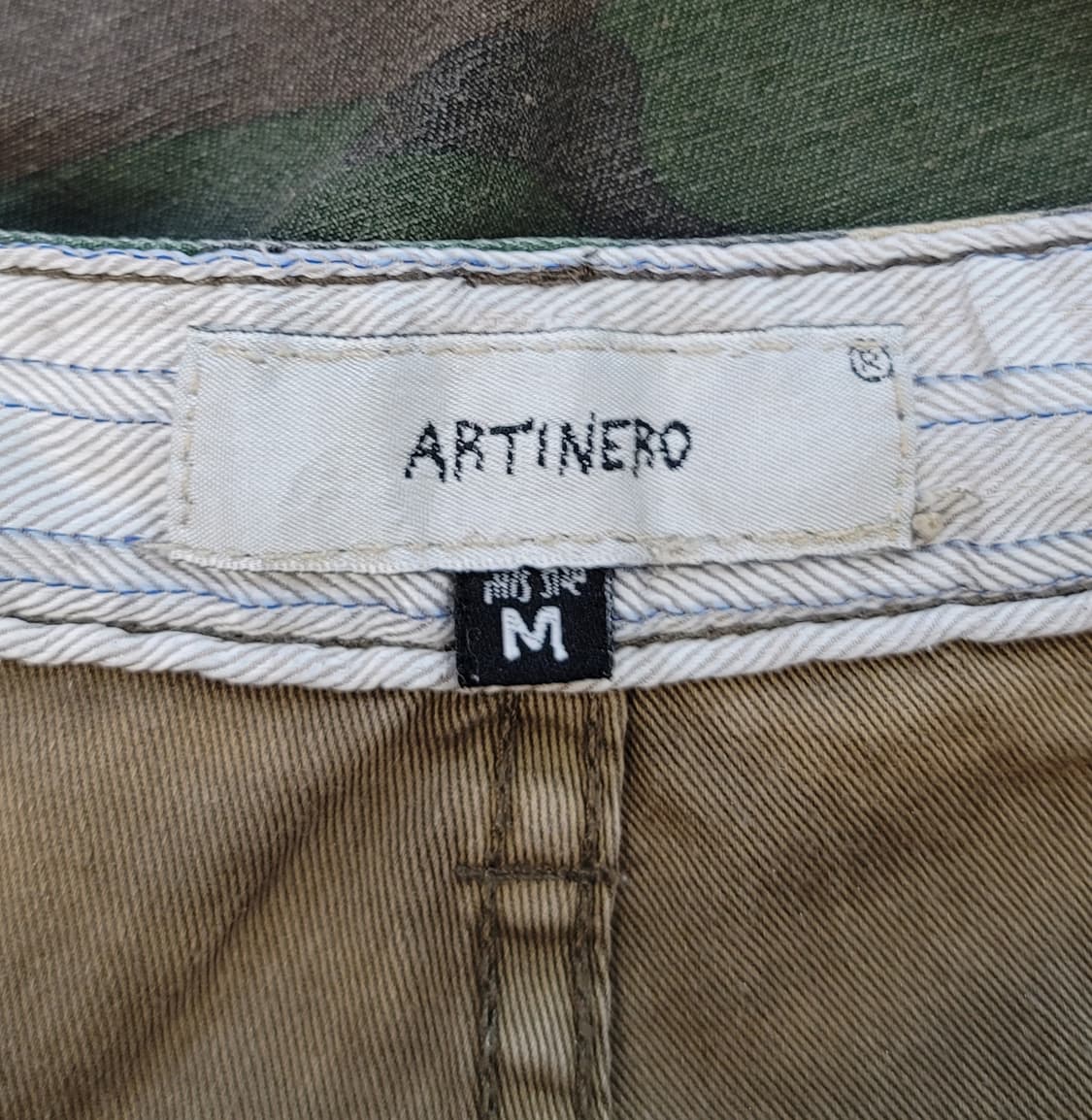 아티네로(ARTINERO) 빈티지 카모 밀리터리 하프팬츠(반바지) 판매 상품이미지10