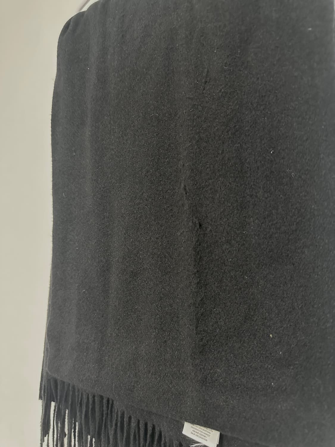 폴로 랄프로렌 램스울 머플러 블랙 상품이미지4