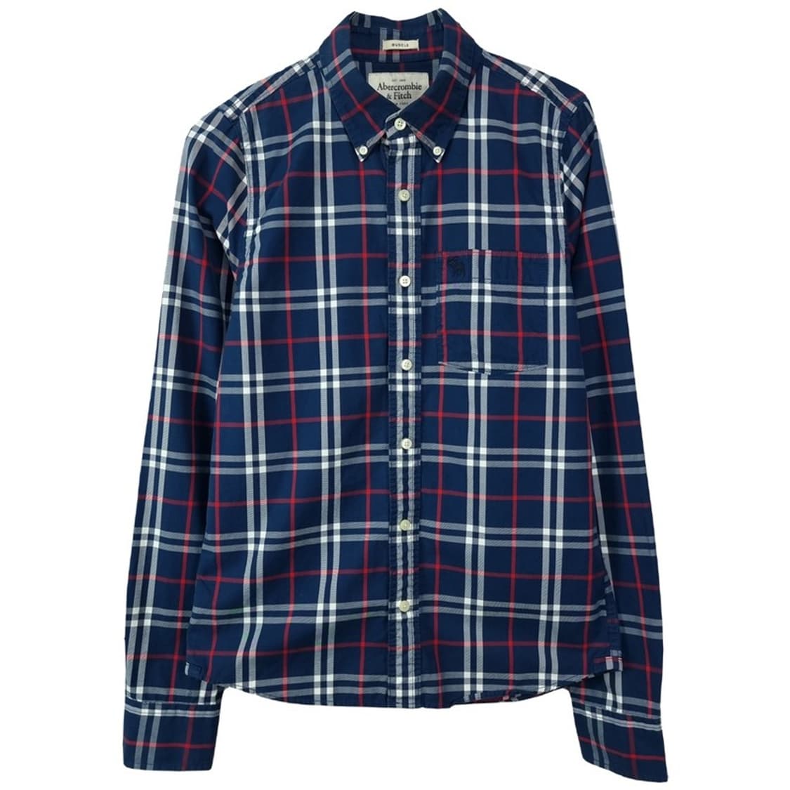 [아베크롬비] 로고 자수 빈티지 체크 셔츠 M19896 상품이미지2