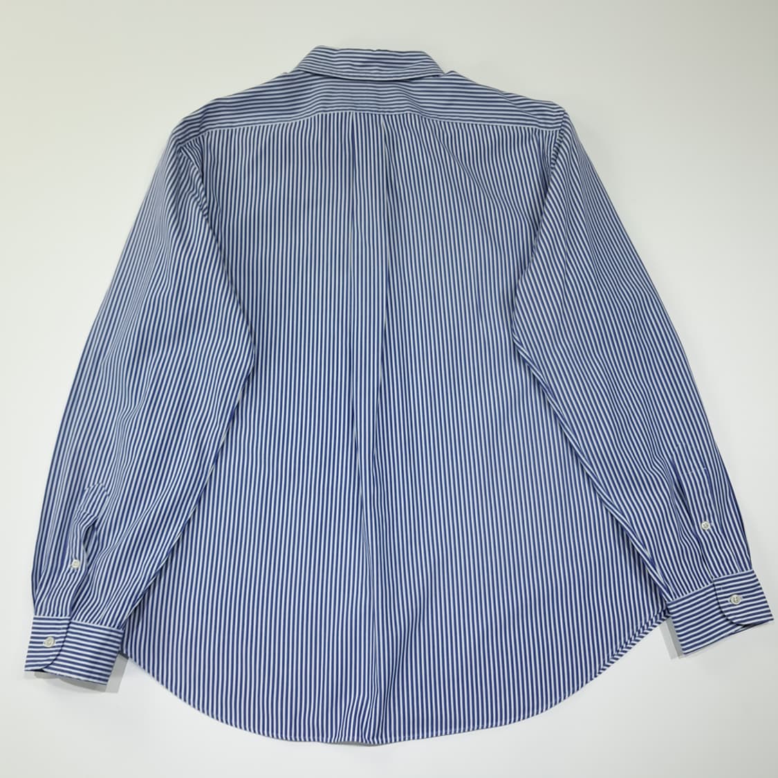 CL857 XL 폴로 00s 코튼 블루 스트라이프 셔츠 남방 상품이미지6