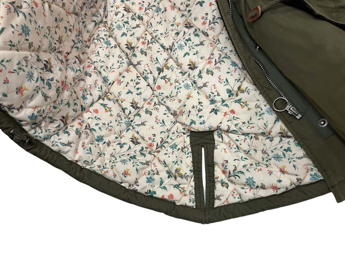 써스데이 아일랜드 빈티지 퀼팅 야상 패딩 S 상품이미지7