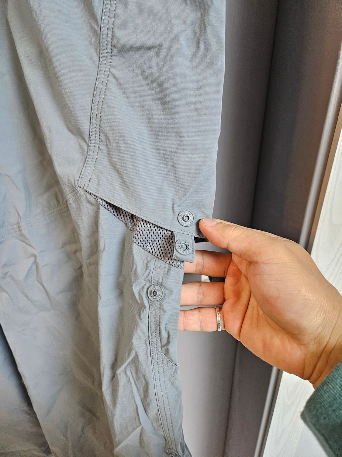 산산기어 스냅 스트레치 팬츠 L 상품이미지3