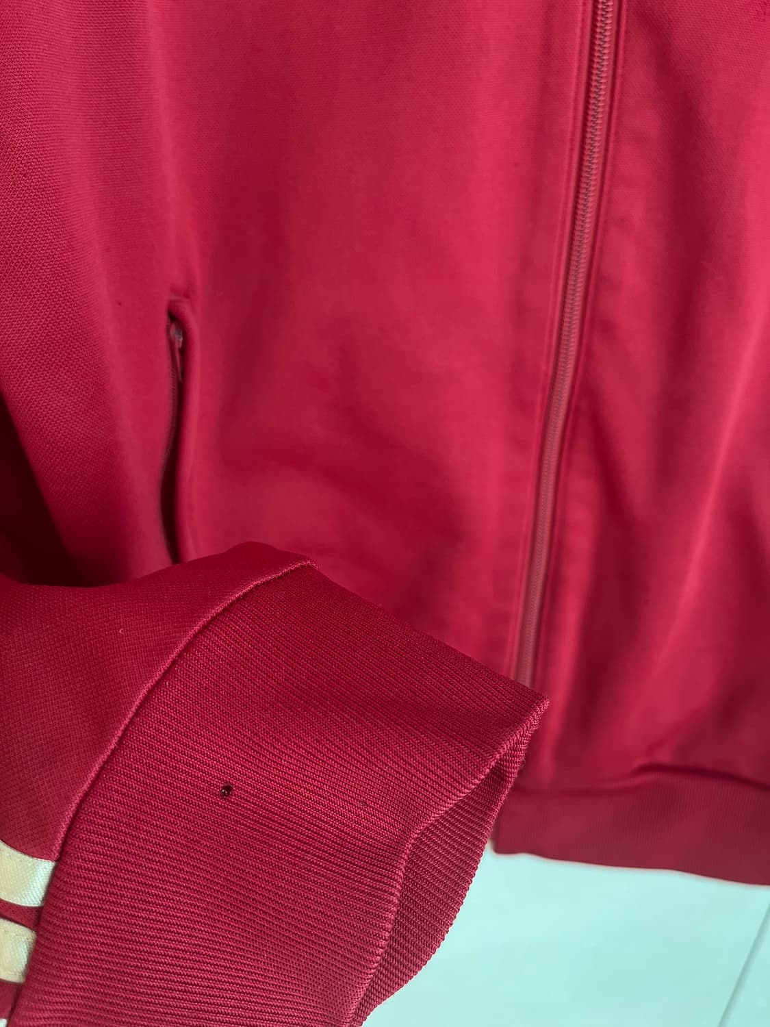 [110] 아디다스 스페인 국대 버건디,골드라인 축구 져지 상품이미지6