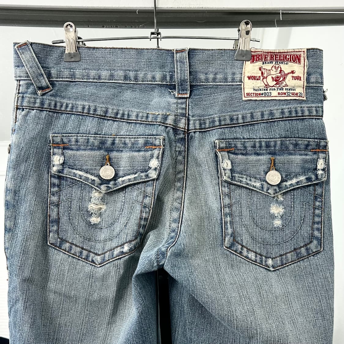 트루릴리전 월드투어 부츠컷 데님 팬츠 상품이미지6