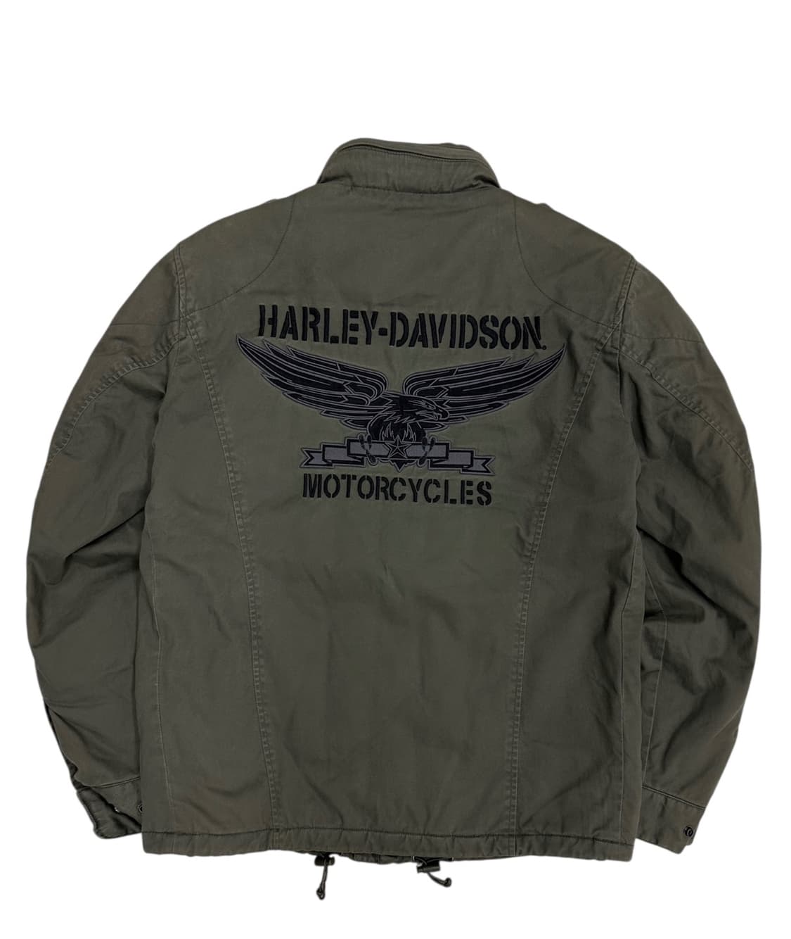 00s 할리데이비슨 밀리터리 자켓 카키 (S~L) 상품이미지10