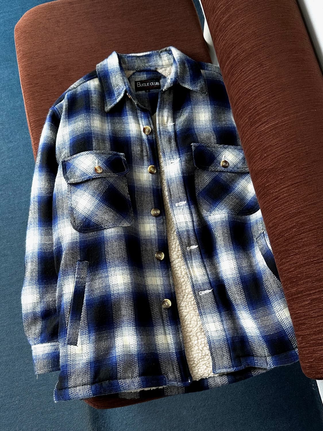 Fleece liner nel check jacket 상품이미지5