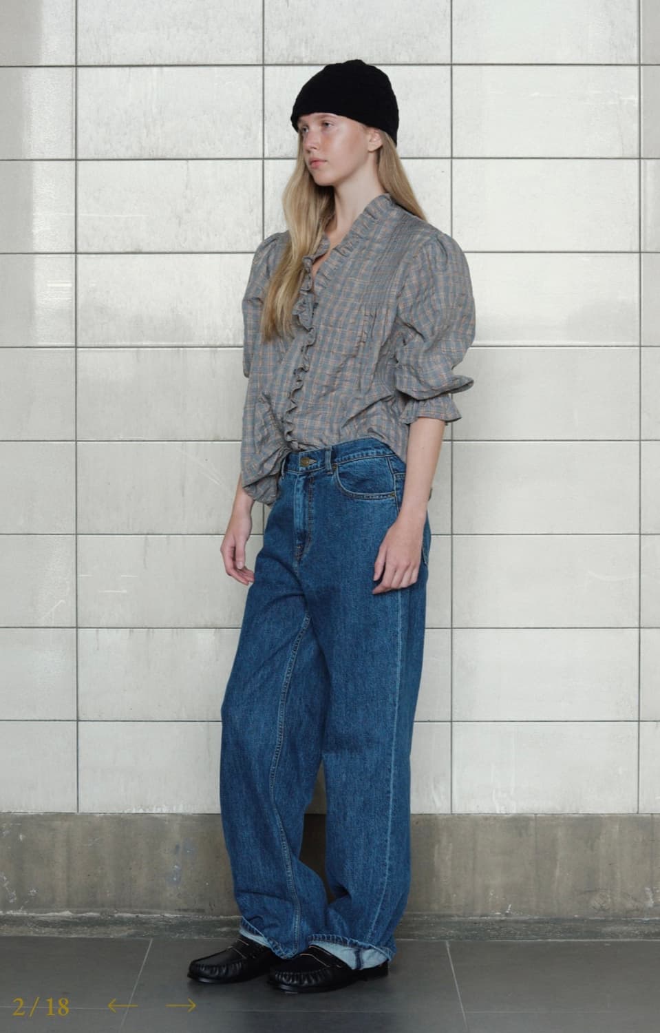 비아플레인 블라우스 상품이미지3