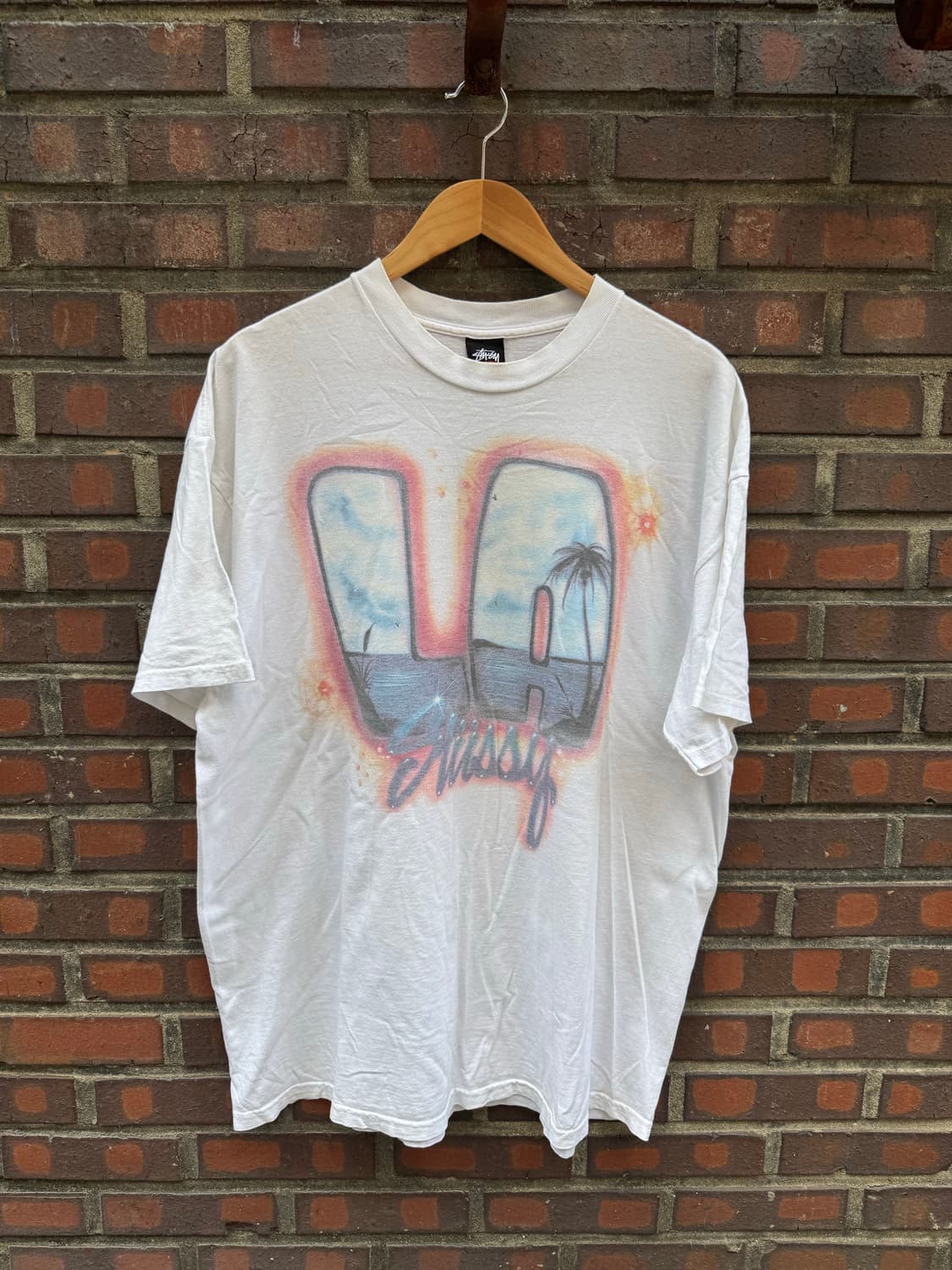 2000s Stussy/스투시 Airbrush LA T-Shirt  상품이미지1