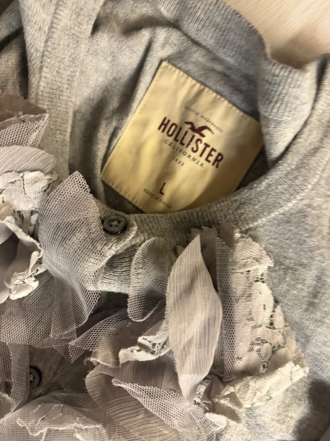 홀리스터 5부 딱붙핏 가디건  상품이미지2