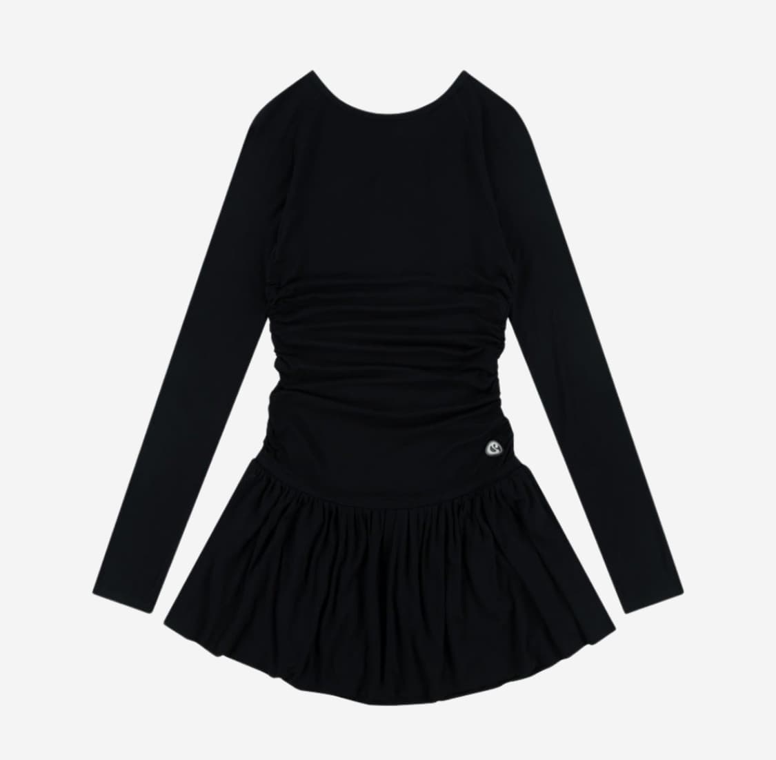 Coyseio Draping Dress Black 상품이미지1