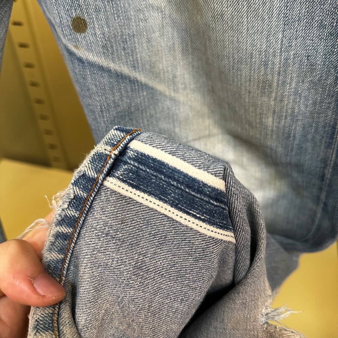 30s Lee Cow Boy 101 Distressed Jeans 상품이미지8
