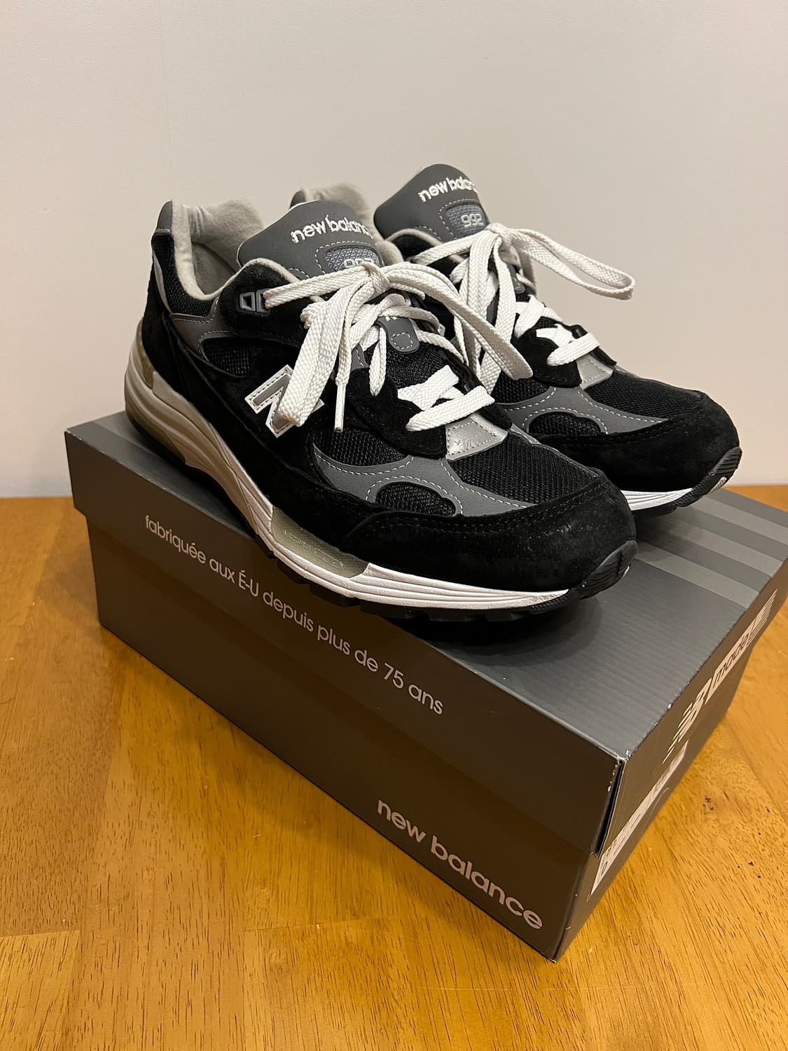 new Balance 992 black (뉴발란스 992 블랙) 상품이미지3