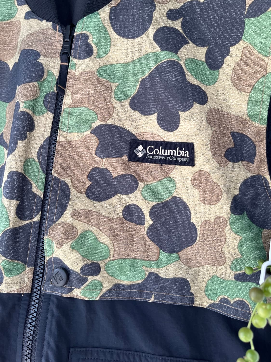 콜롬비아(COLUMBIA) 리버시블 카모 플리스 베스트(조끼) 상품이미지7
