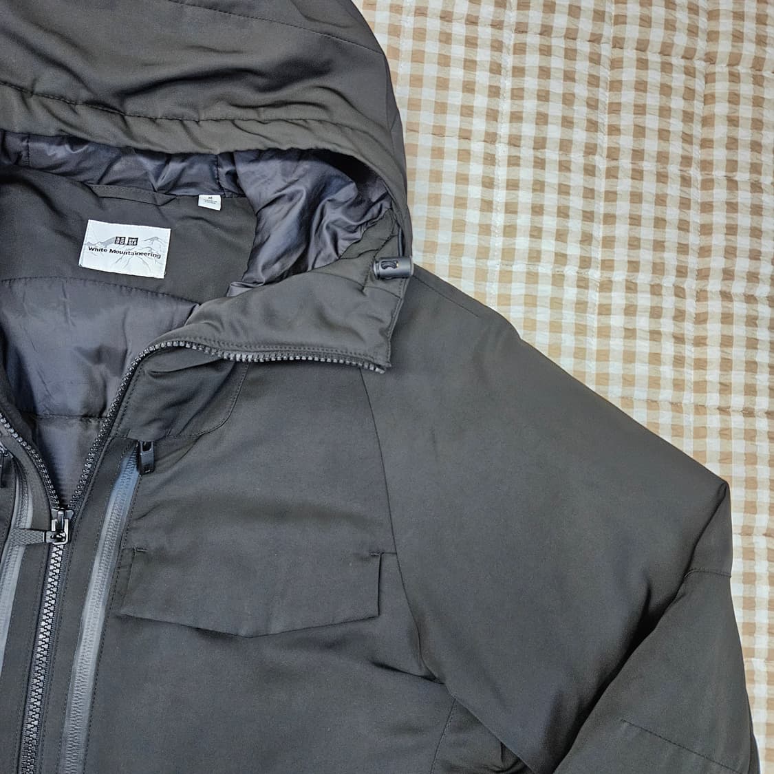 유니클로 오리털 오버핏 패딩 남자100~105 상품이미지4