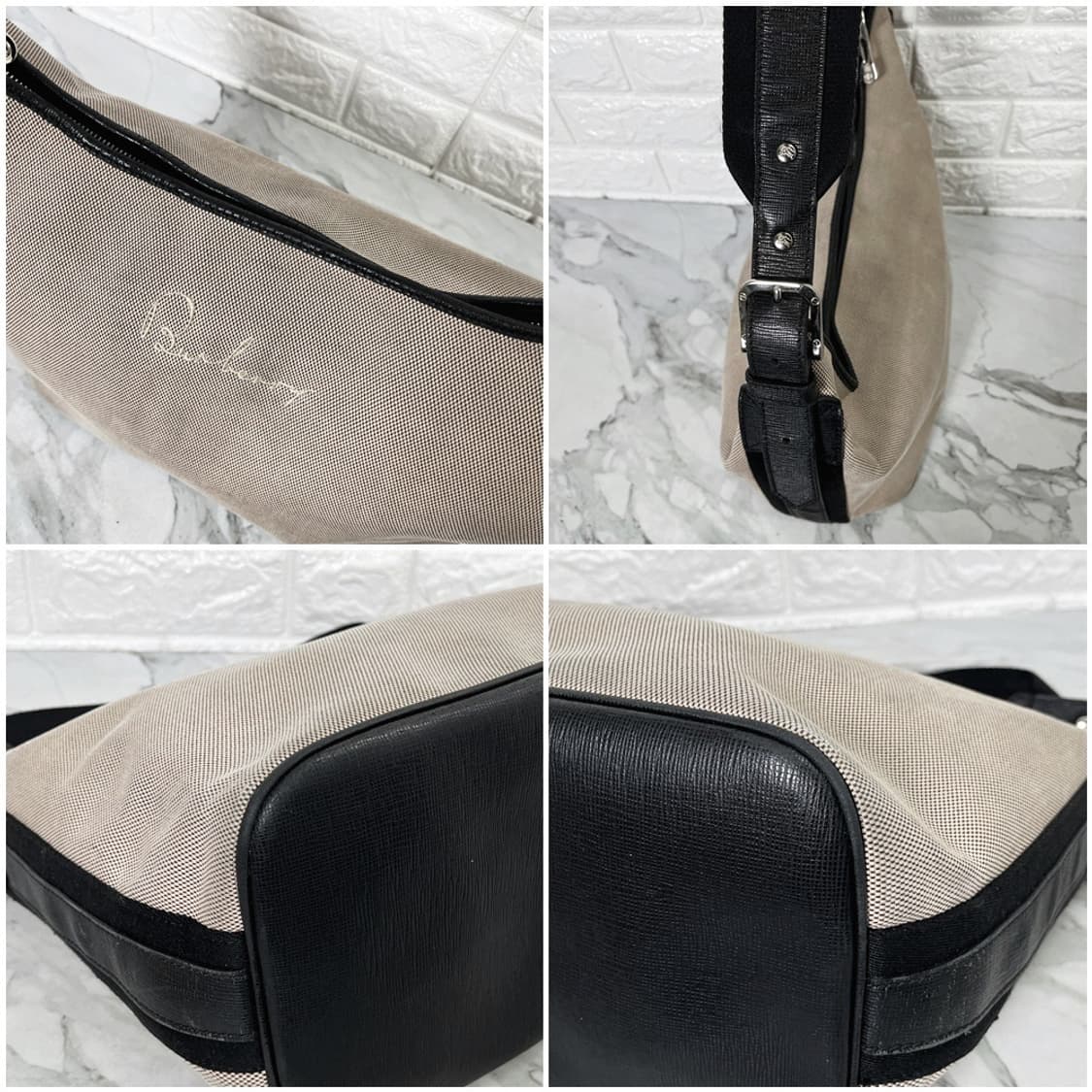 Burberry 페브릭 레더 여성 숄더백 상품이미지5