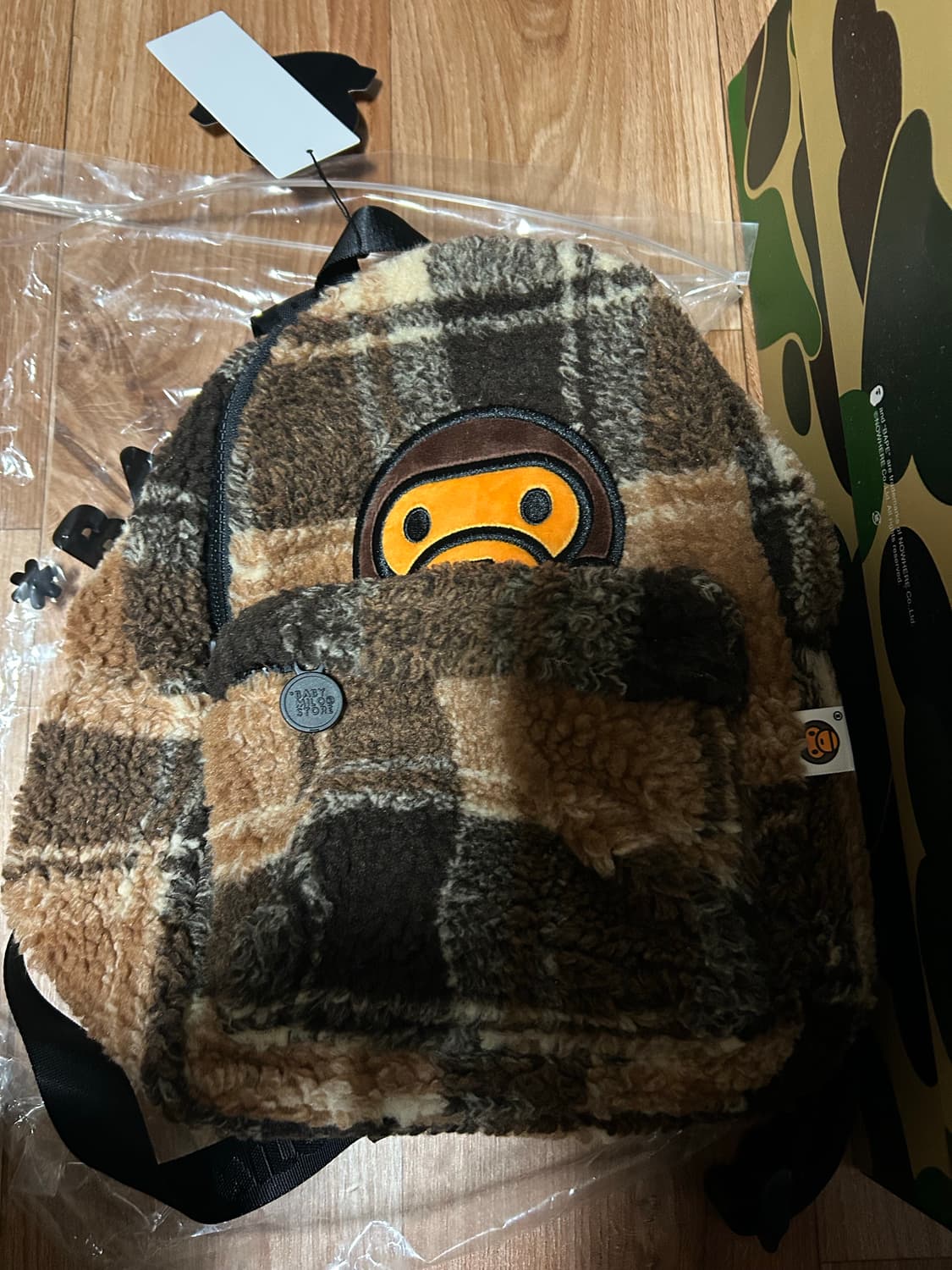 급처) 베이프 베이미 마일로 미니 백팩 25fw 신상 네고가능 상품이미지2