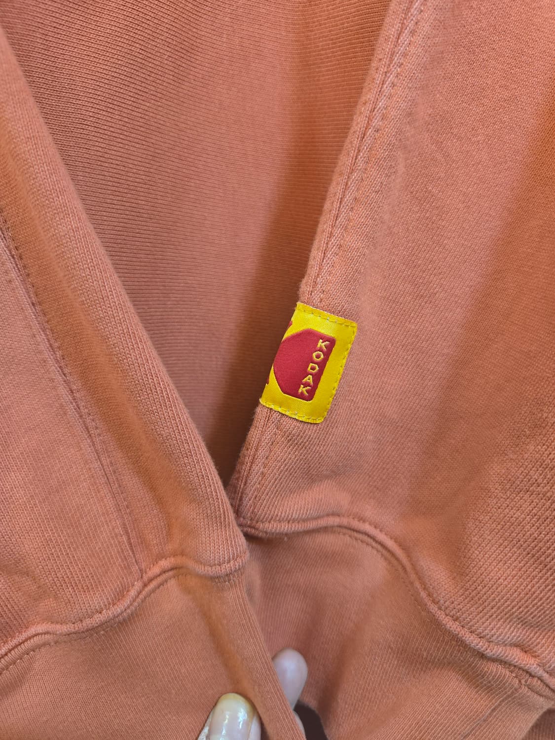 코닥 Kodak 맨투맨 티셔츠 오렌지 상품이미지4