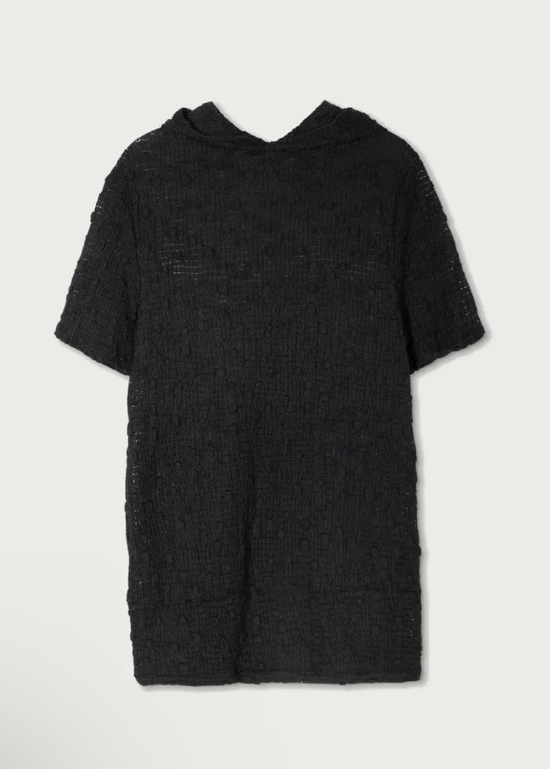 페스토 도트 후드 반팔티 상품이미지1