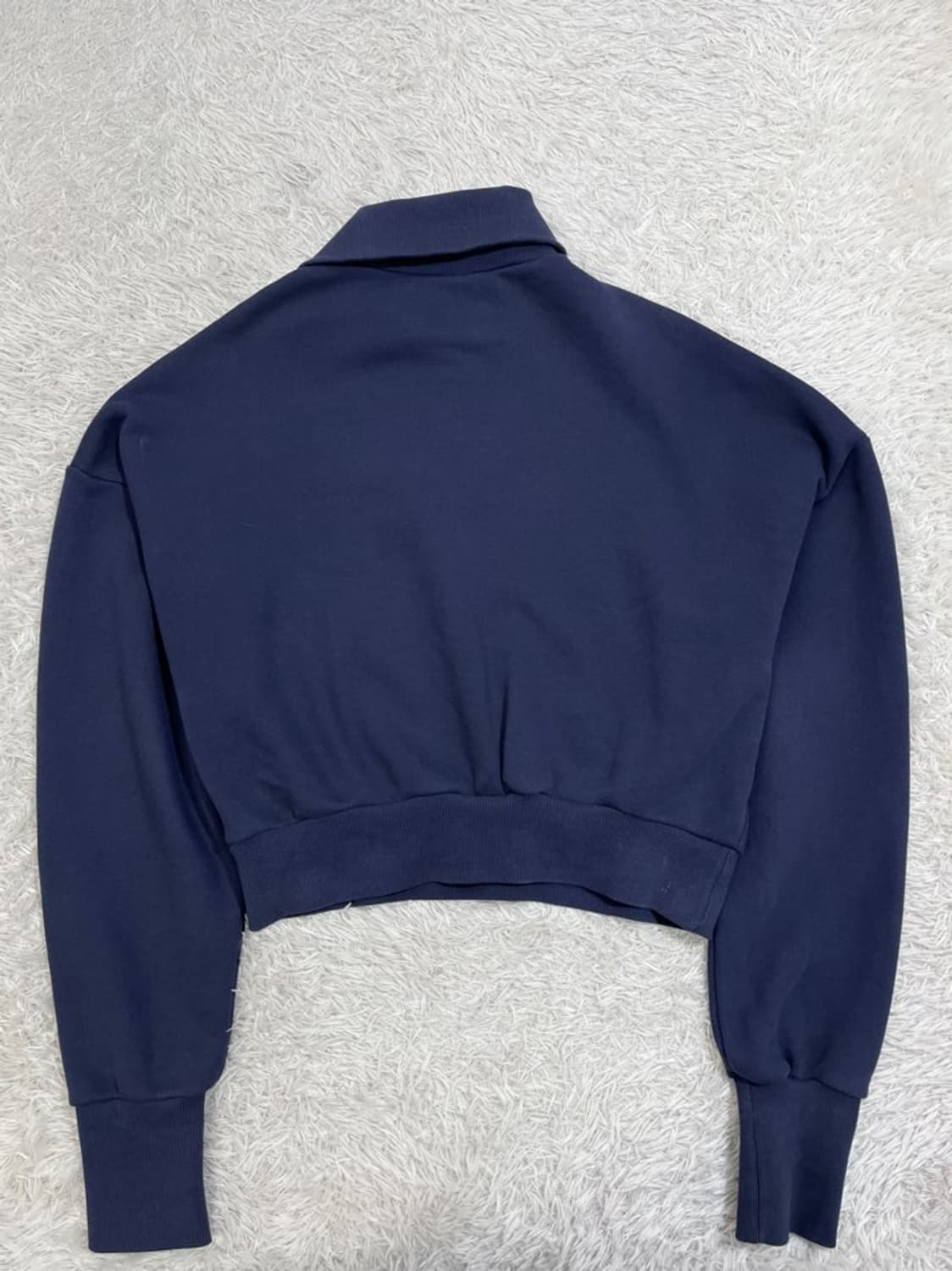 론론 크롭 반집업 맨투맨/#2849 상품이미지4