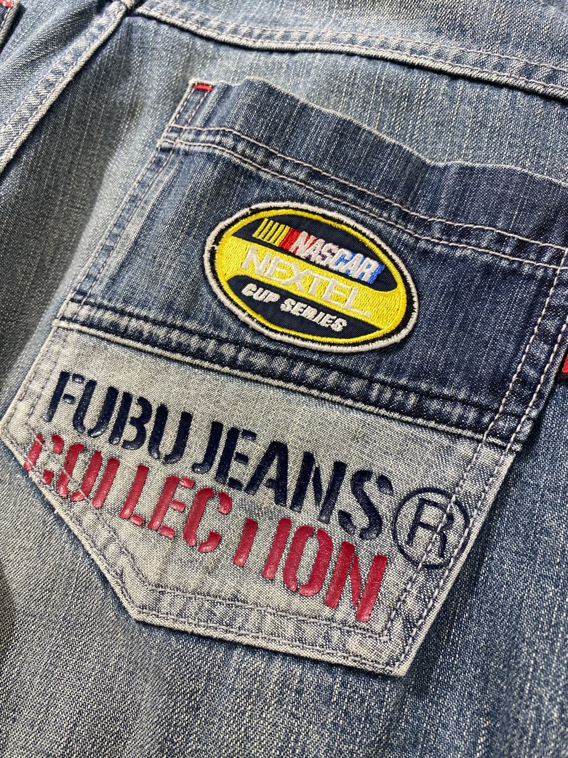 [30] 00s FUBU 후부 레이싱 루즈핏 데님팬츠 상품이미지8