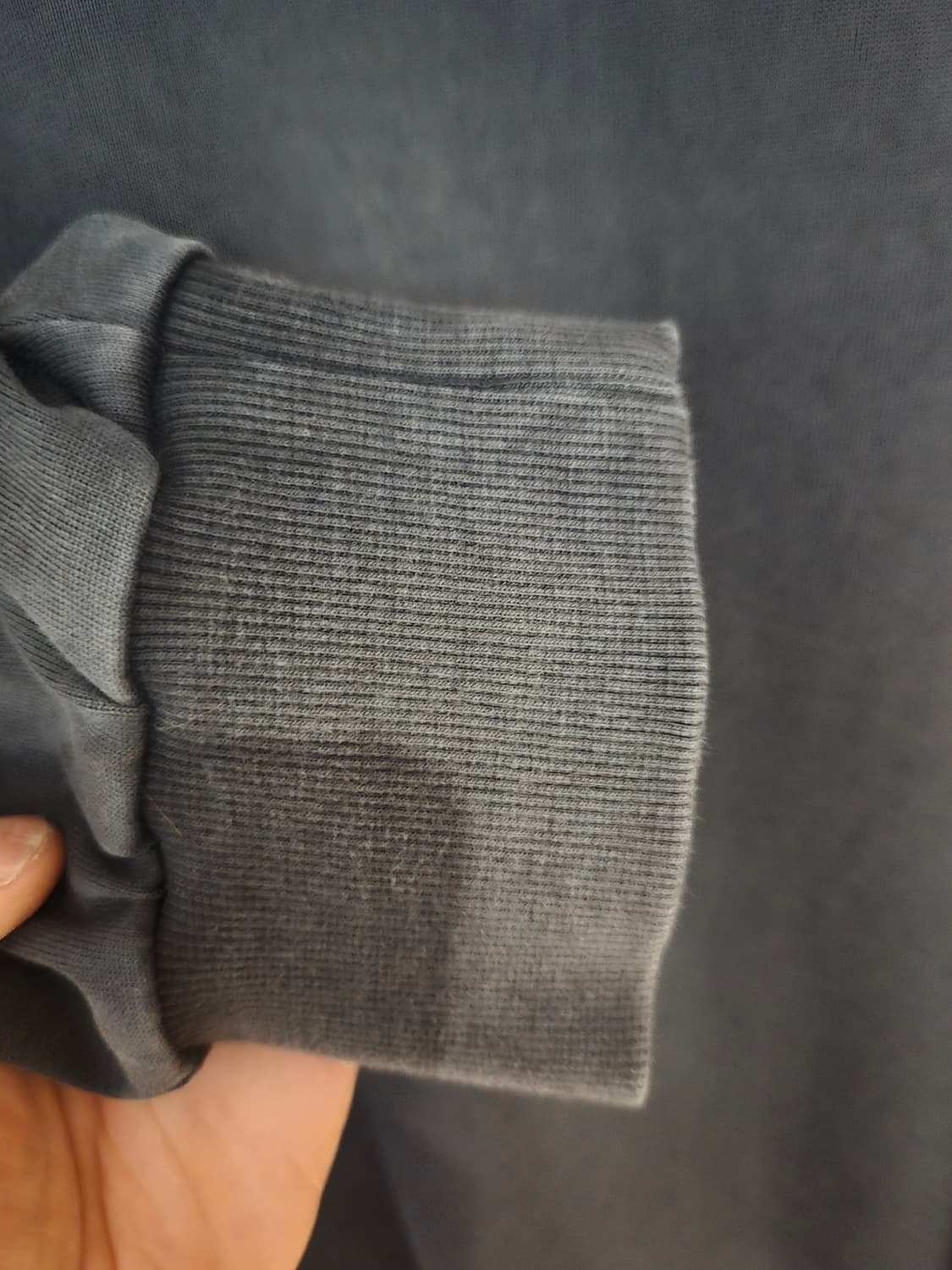 준지(Juun.J) 아카이브 맨투맨 다크그레이 / 105사이즈 상품이미지5