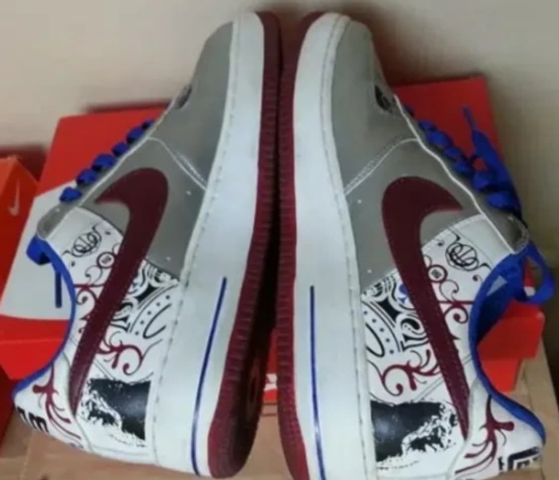 나이키 에어포스1 프리미엄 로우 컬렉션 로얄 르브론 275 상품이미지5