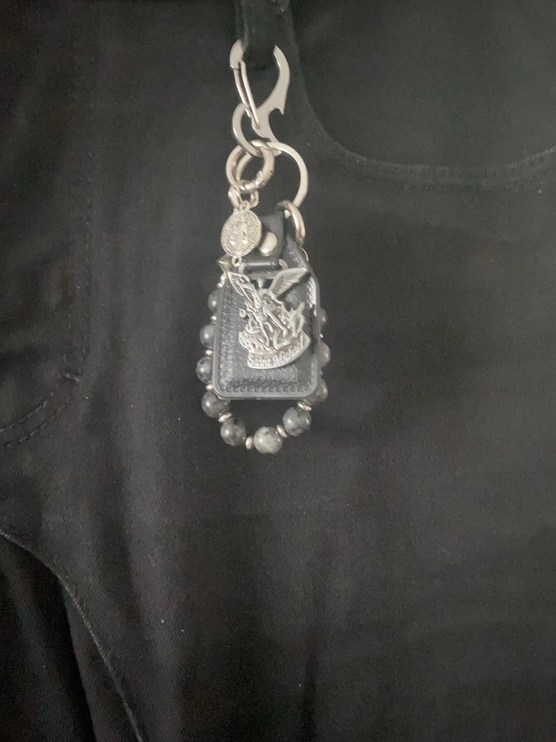 미카엘 천사 팬던트 키링 상품이미지4