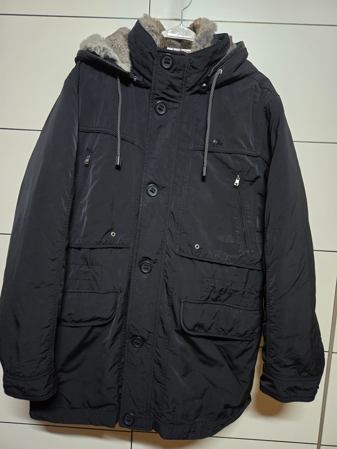 라코스테 남성 덕다운 점퍼(토끼털) 상품이미지1