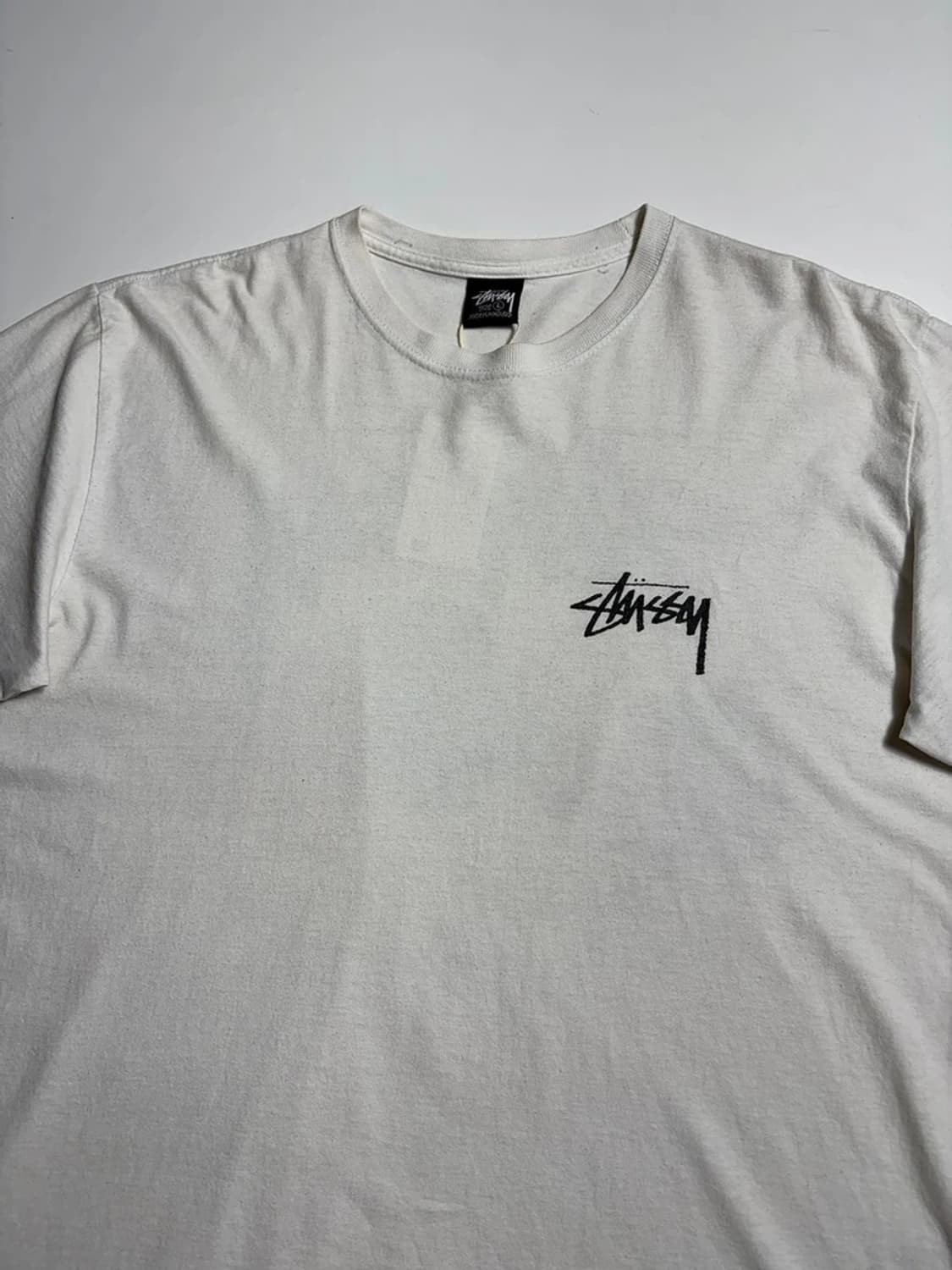 스투시 STUSSY 수트 코튼 반팔 티셔츠 R1690 상품이미지4
