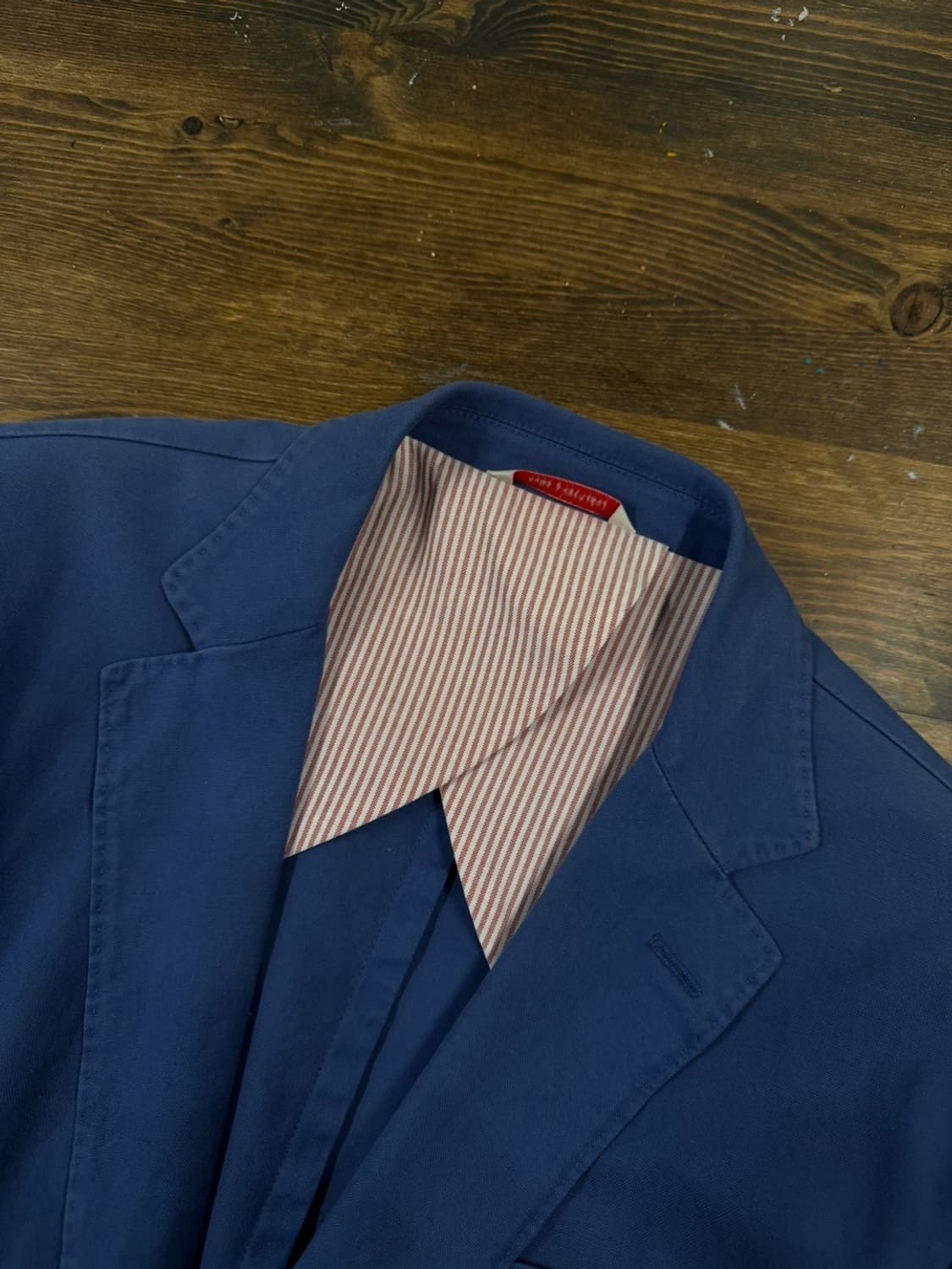 브룩스 브라더스 코튼 테일러드 자켓 슬림100 상품이미지6