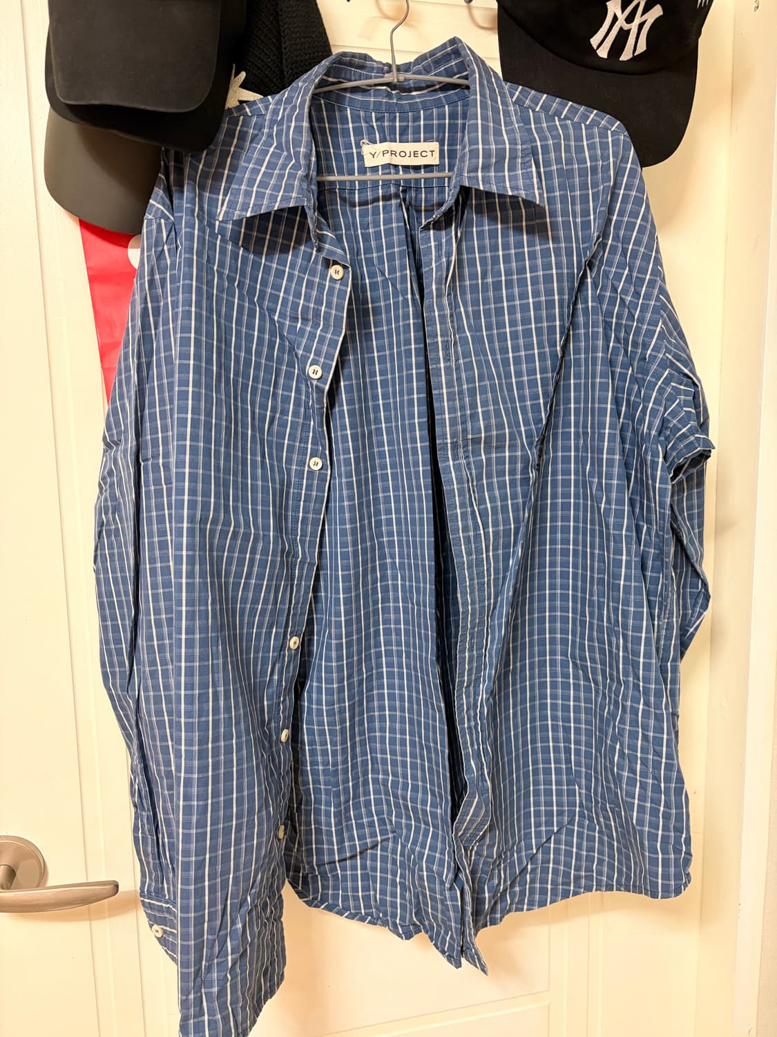 와이프로젝트 에버그린 핀치드 셔츠 상품이미지2