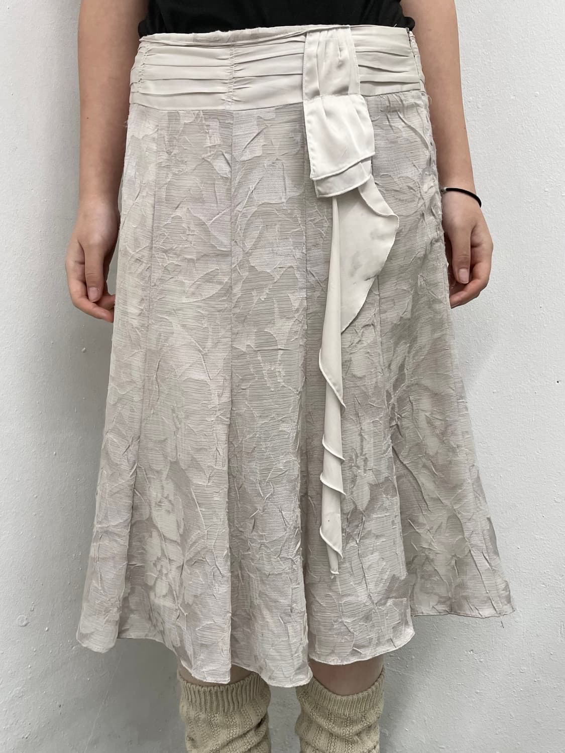 페어리 플로럴 프릴 스커트  상품이미지3