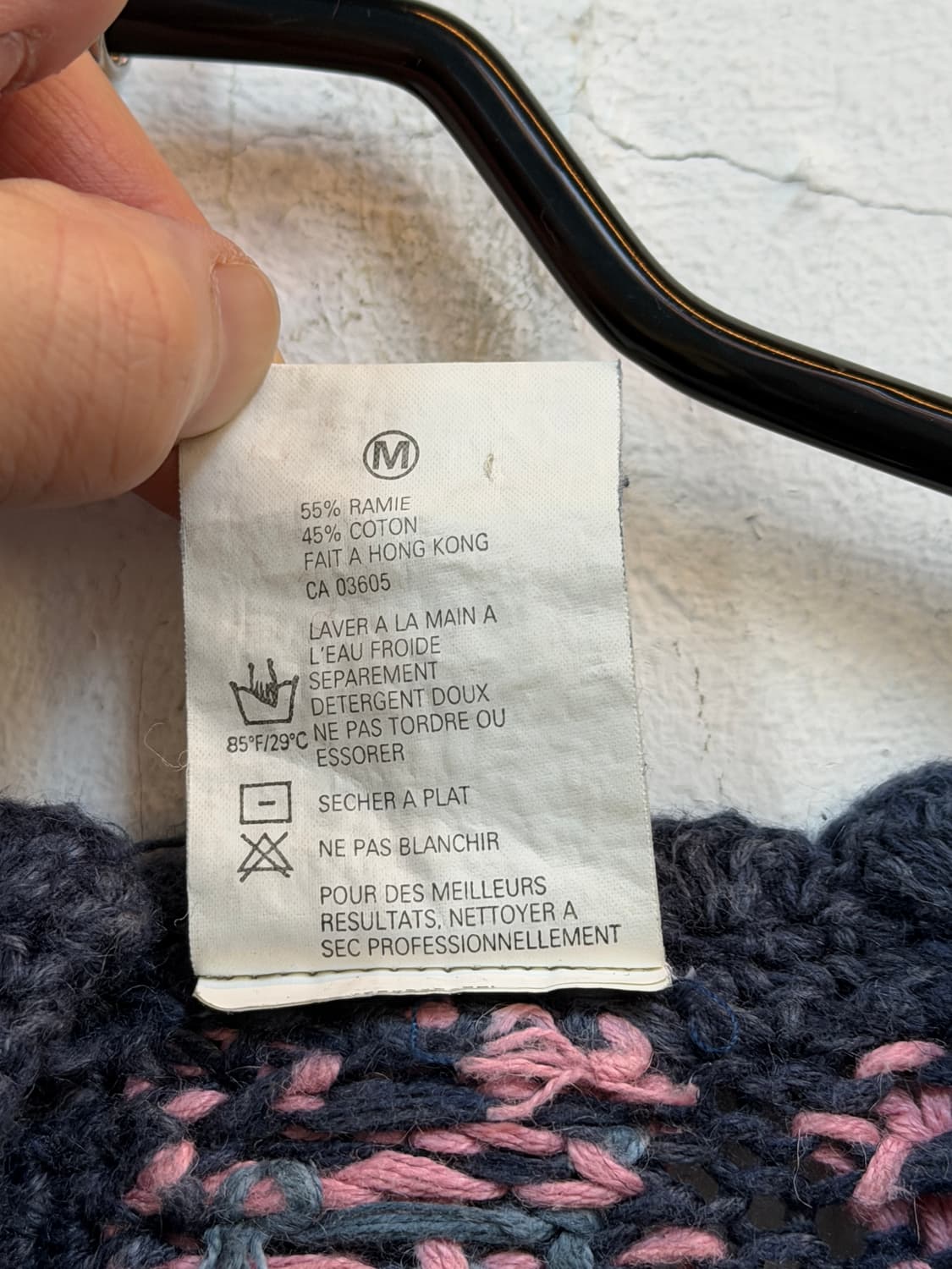 Signatures By Northern Isles 핸드메이드 코튼니트M 상품이미지3