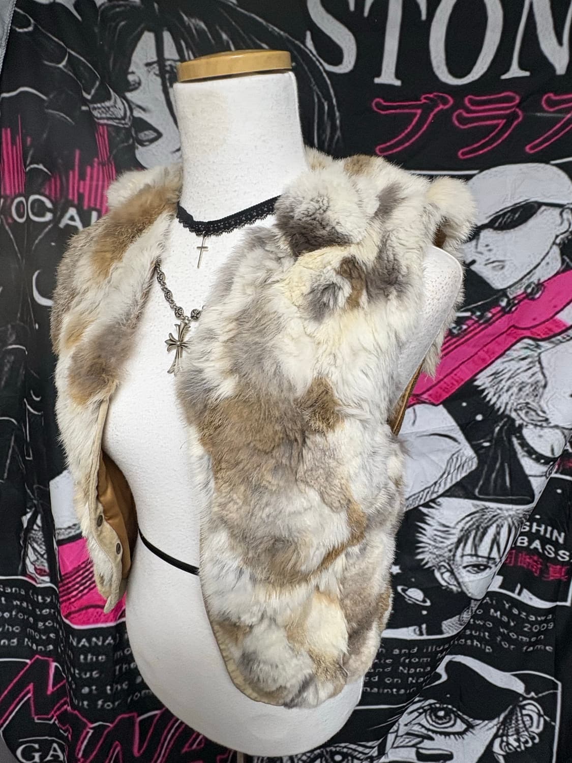 몽글감성 갸루 퍼 조끼 베스트 상품이미지2