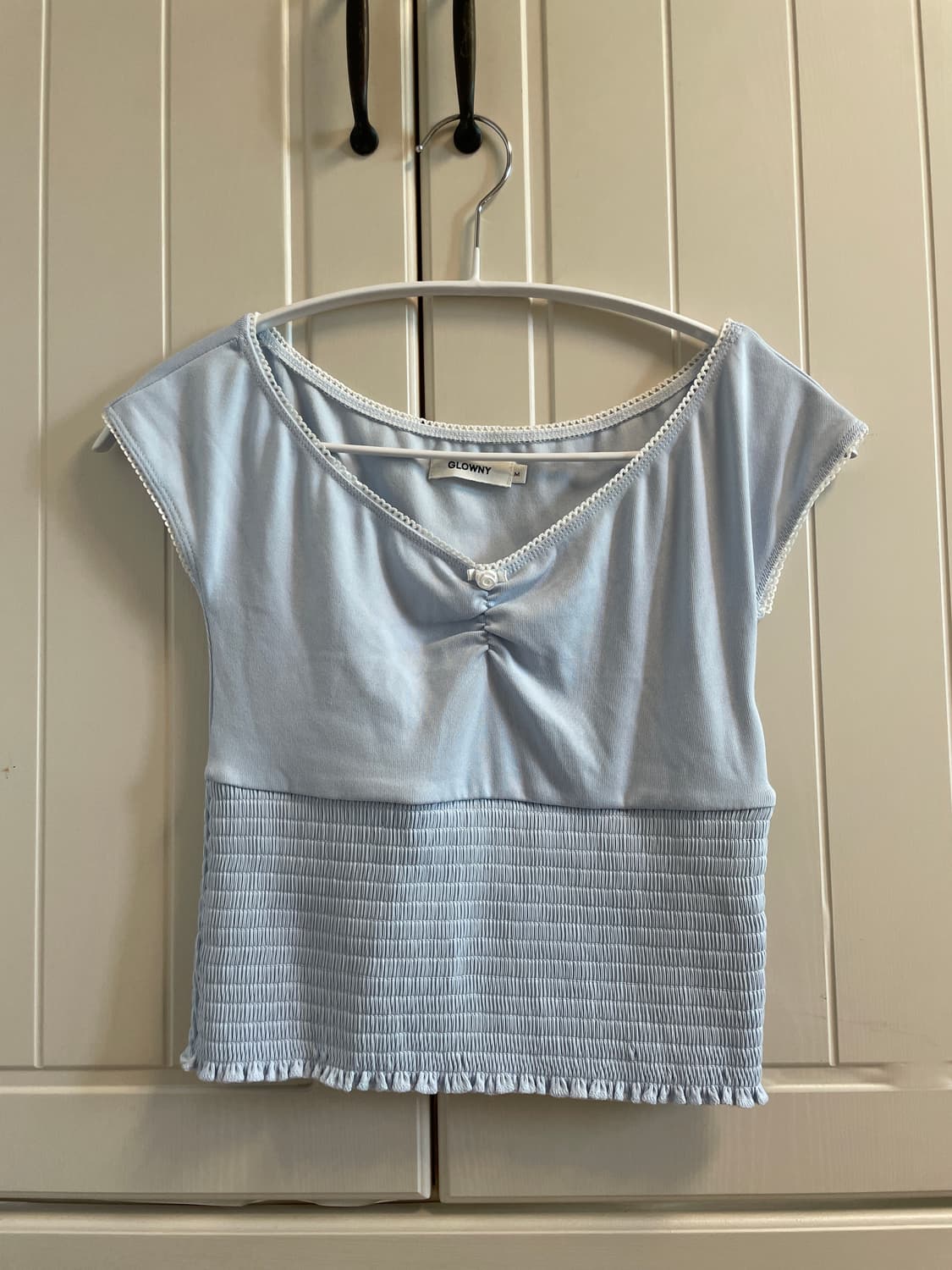글로니(glowny) PEEKABOO SMOKE TEE 피카부 스모크 상품이미지3
