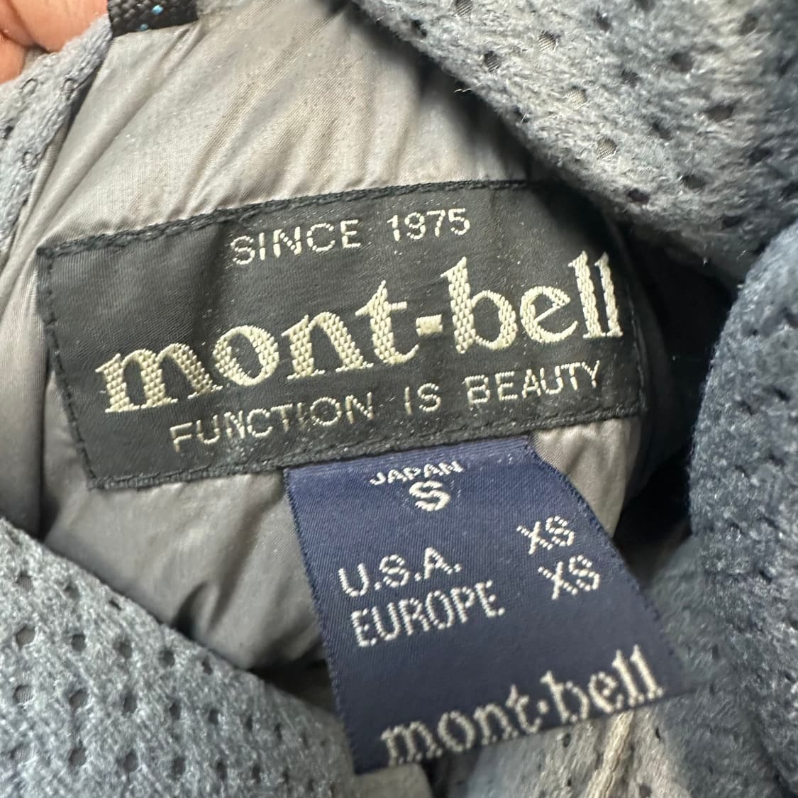 몽벨 일본판 벤티스카숏패딩 S 상품이미지4