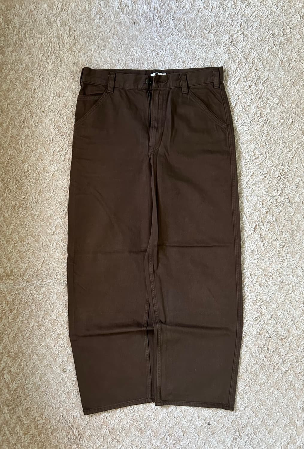유니클로 브라운 데님 팬츠(m) 상품이미지1