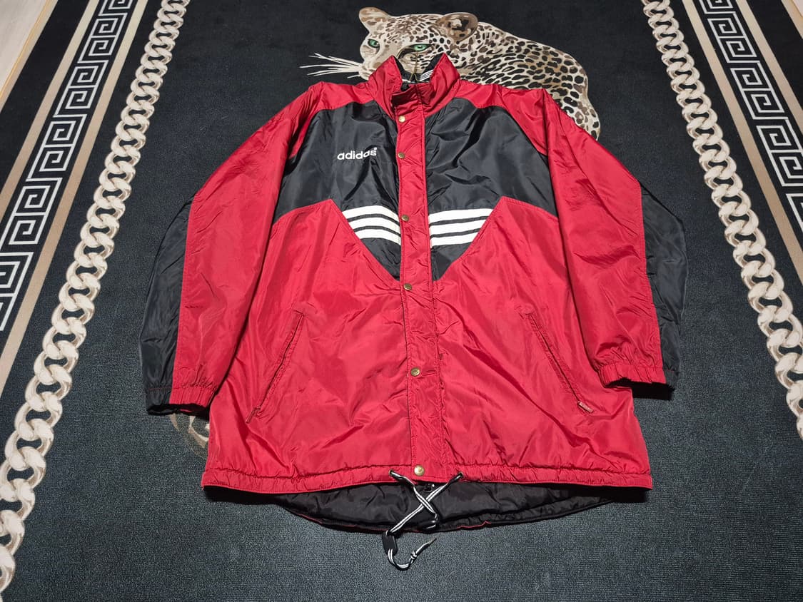 90's 아디다스 올드스쿨 벤치 코트 파카 XL 상품이미지1