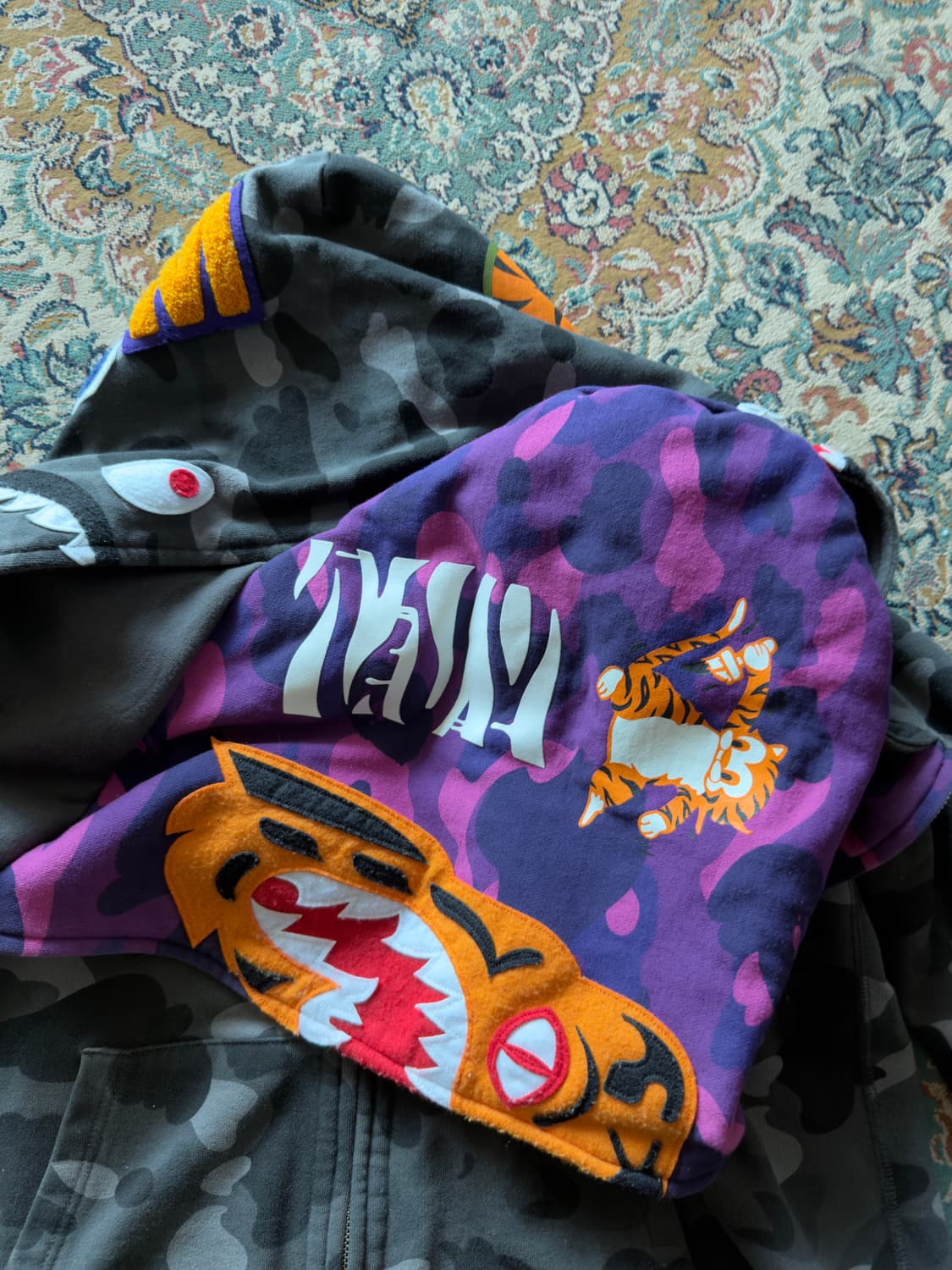 베이프 카모 더블 후드 상품이미지7