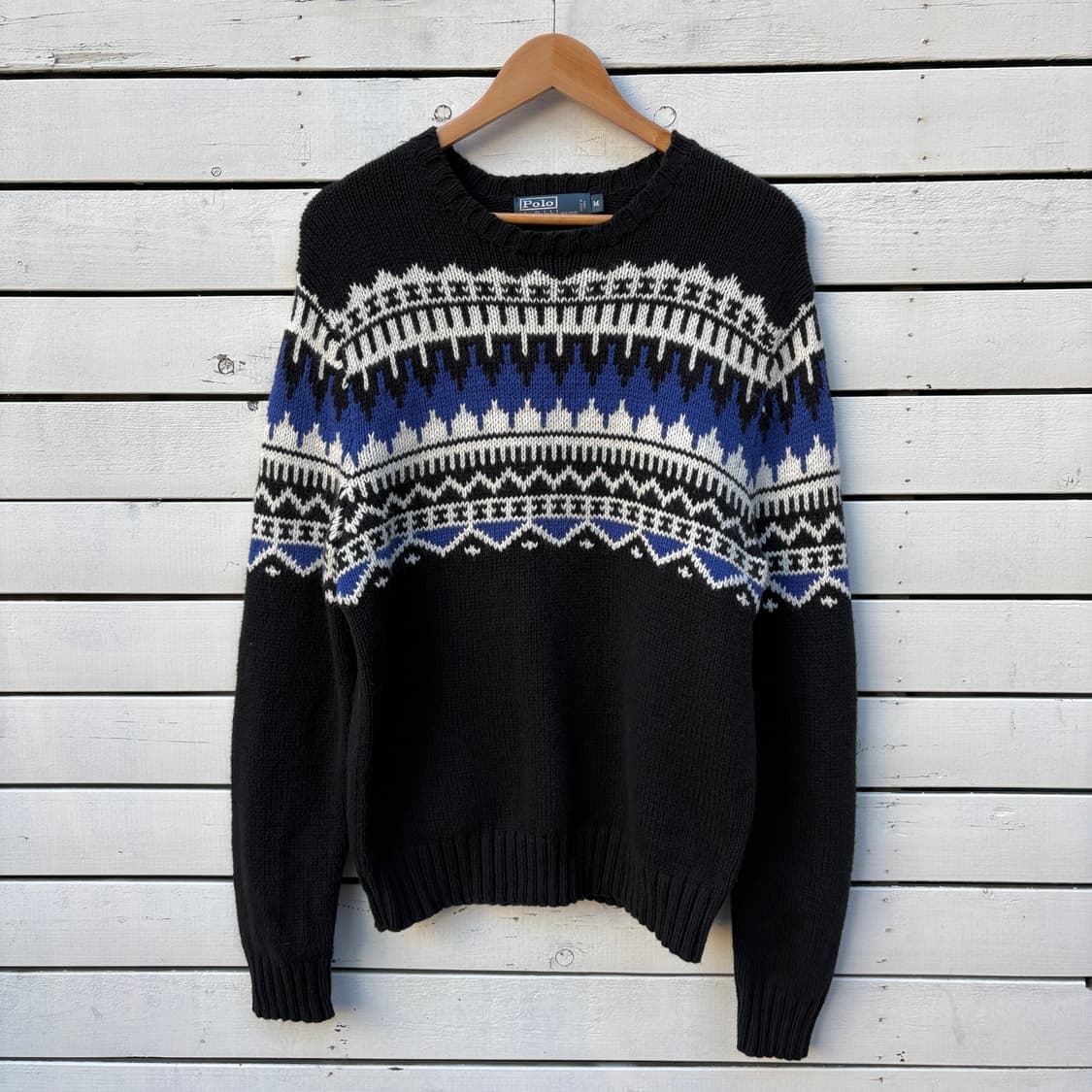 Polo 폴로 캐시미어 앙고라 노르딕 니트 상품이미지1