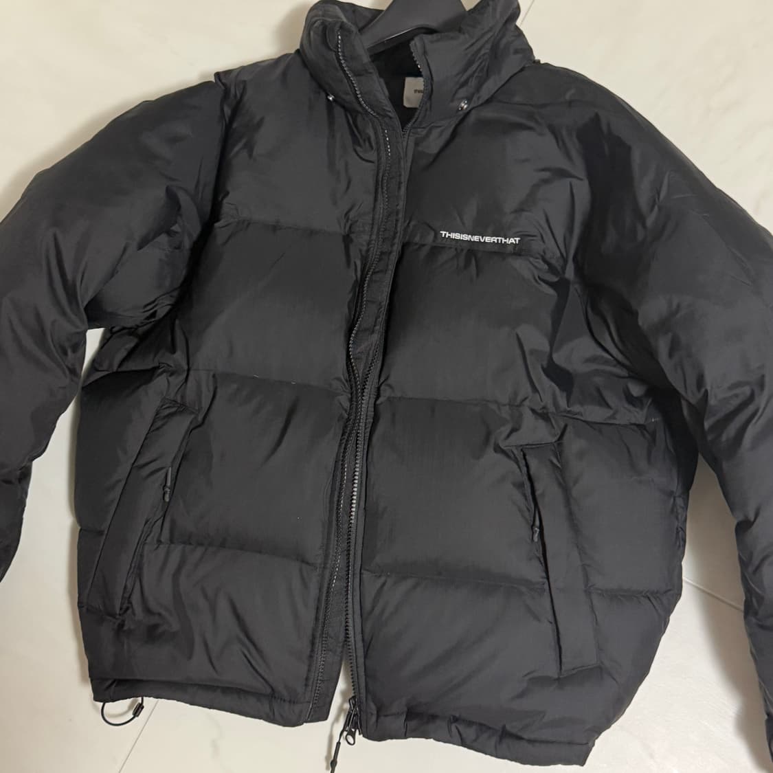 디스이즈네버댓 립스탑 공용 덕다운 패딩 m 상품이미지3