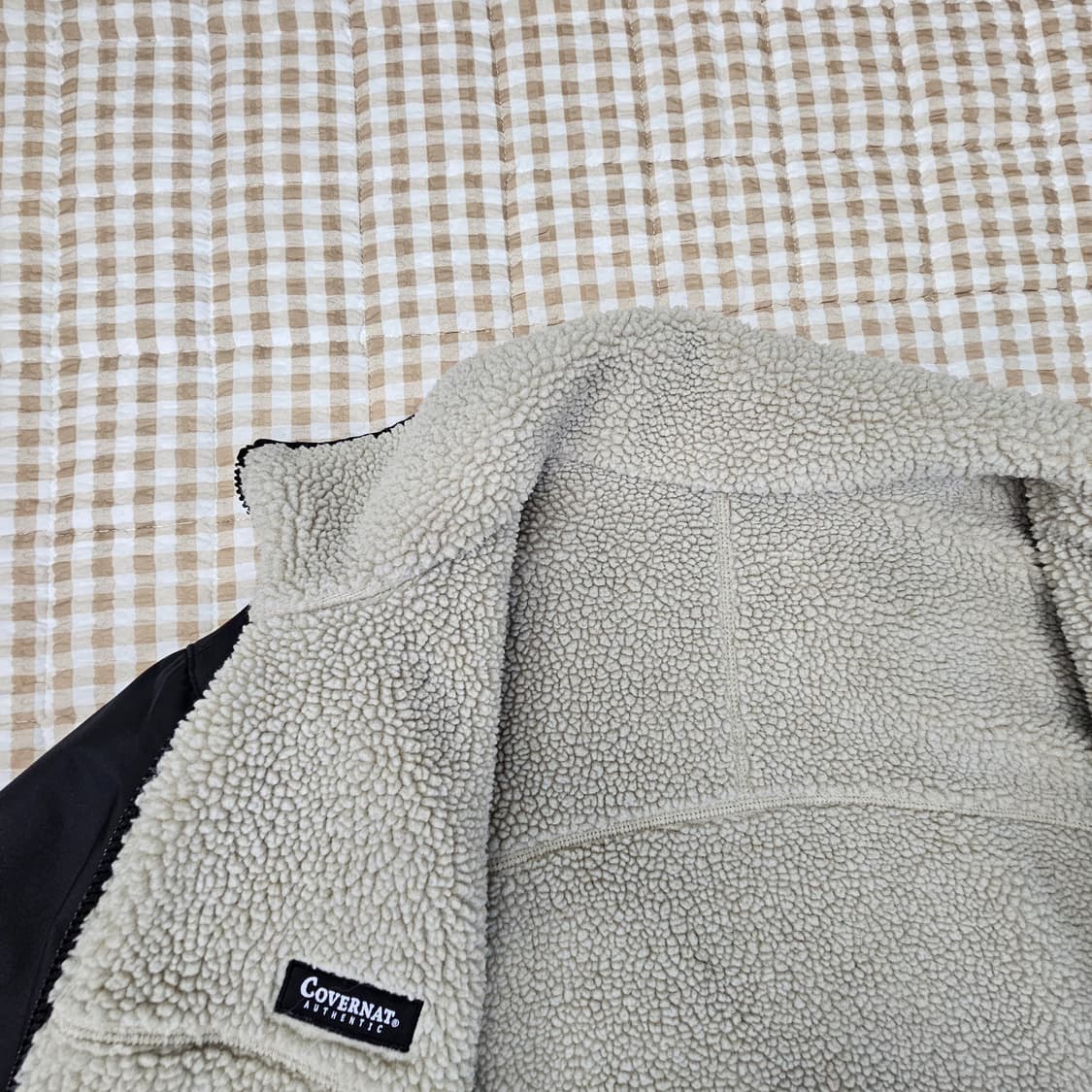 커버낫 리버서블 양면 자켓 남자100 상품이미지6