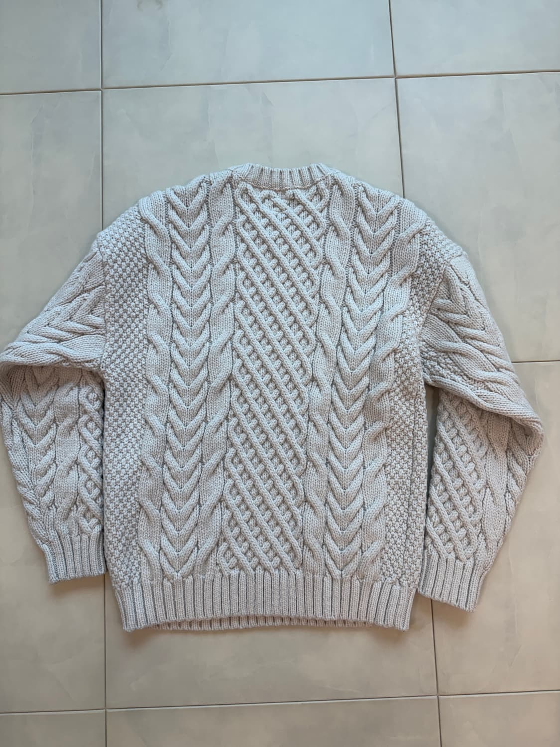 빔즈플러스 아란 케이블니트 L(100-105) 상품이미지6