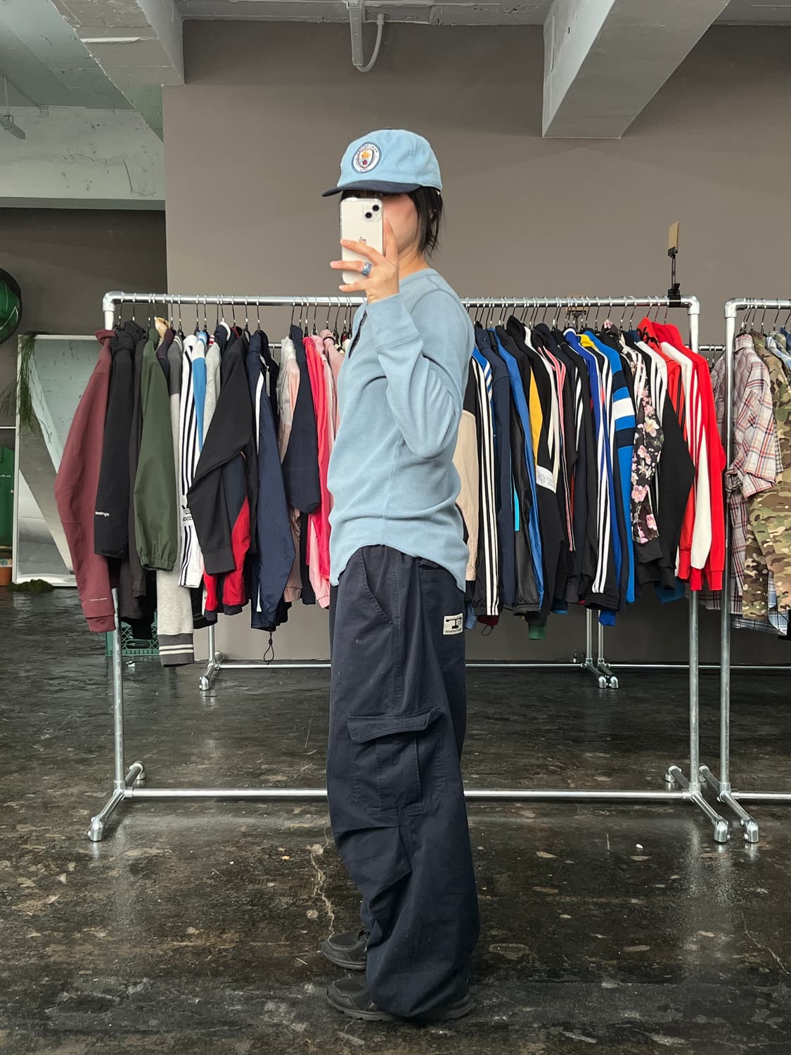 홀리스터 헨리넥 와플 롱슬리브 티셔츠 상품이미지4