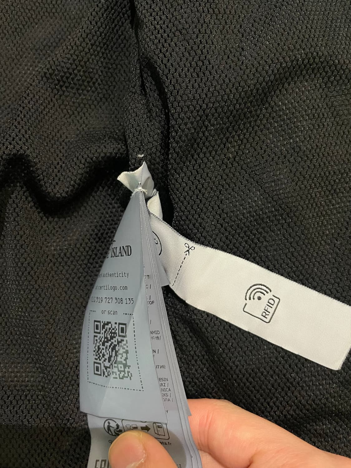 스톤아일랜드 크링클랩스 바람막이 자켓 24fw 상품이미지6